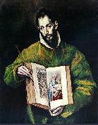 El Greco, Lukas als Maler
